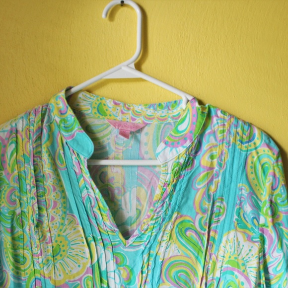Lilly Pulitzer Sarasota Tunic Blouse - Picture 3 of 6